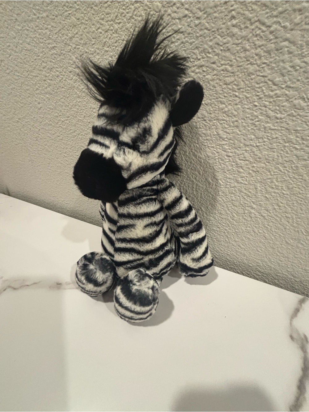 Jellycat Black and White Zebra Plush - Picture 10 of 11